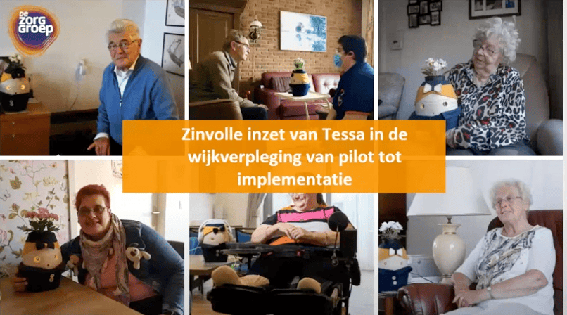 Onderzoek: De Zorggroep deelt resultaten en business case voor een zinvolle inzet van Tessa in de thuiszorg